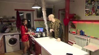 Orosz fiatal maca dp-be dugva