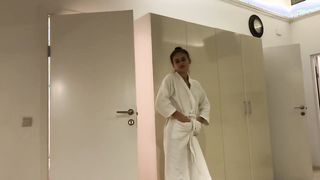 Orosz fiatal kicsike bige seggbe kefélbe
