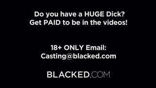 Blacked - Világos Szőke tinédzser csajszika és a csoki dárda