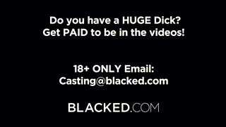 Blacked - Anissa Kate két fekte péniszt kap