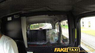 FakeTaxi - vöröses világos szőke skót bige a taxiban