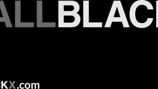 AllBlackX - Cecilia Lion a bájos szőrös vaginás fiatal