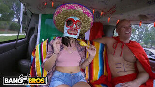 BANGBROS - mexikói ünnepek a BangBros furgonában