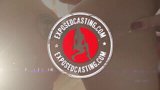 EXPOSED Casting Forgatás - Lucy Shine engedi hátsó nyílásba az legelső castingján