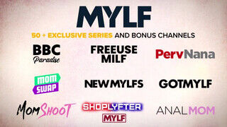 Mylf - Lauren Phillips szőrös cunija meghágva