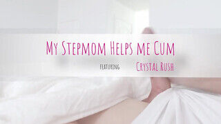 Mom Lover - Crystal Rush felizgul ha rúdat lát