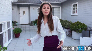 PropertySex - Latina ingatlanos csajszi bekúrva