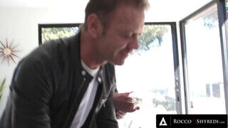 Rocco Siffredi - Jane Wilde popsiját Rocco dugja