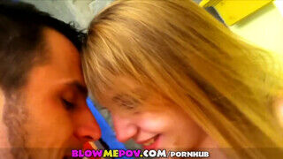 Blow Me POV - Zsenge bige kukacot szop