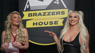 BRAZZERS - Lulu Chu és Jasmine Wilde édeshármasban kettyintenek