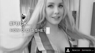 Angie Lynx segglyukba kefélve a castingon