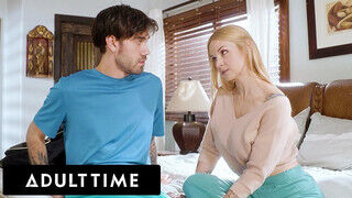 ADULT TIME - Sarah Vandella a termetes tőgyes nevelő anya