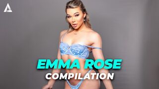 Emma Rose forró transzi lesbi kalandjai – kettős dugás, édeshármas baszás és vad popsi örömök