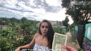 Forró argentin bige egy dollárért kap baszást