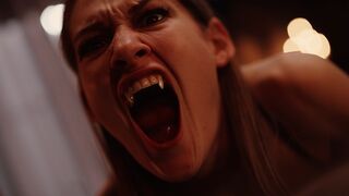 Sötét Vágyak Kastélya - Vampired Csábításában Egy Bűbájos Világos Szőke Úrnő és Egy Szemérmes Csaj Tiffany Tatummal és Leana Lovings-szal